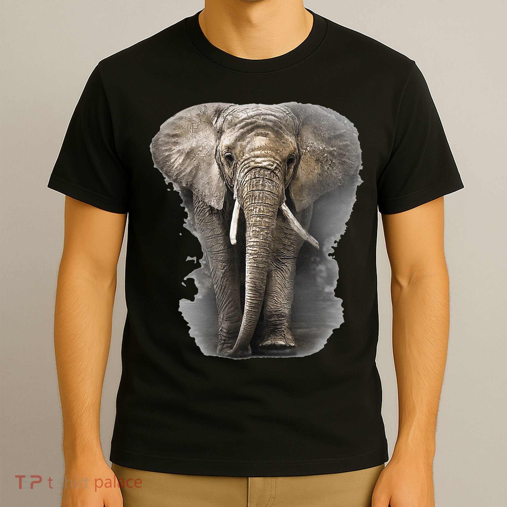 The Mountain African Elephant T-Shirt