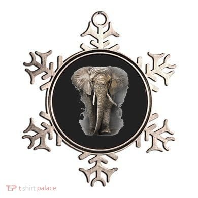 The Mountain African Elephant Ornament