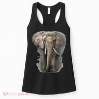 The Mountain African Elephant Women's Tank Top thumb 0