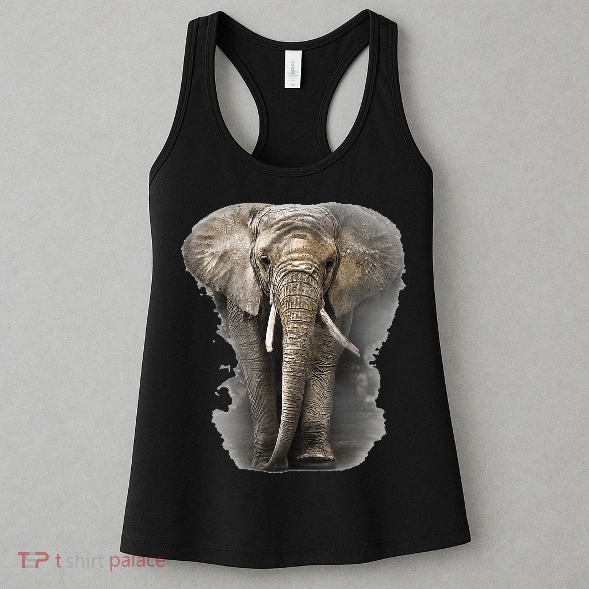 The Mountain African Elephant Women's Tank Top