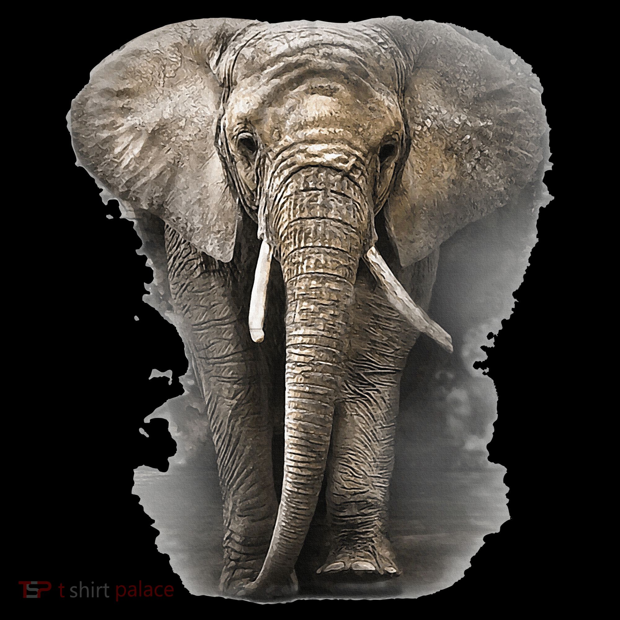 The Mountain African Elephant Women's Tank Top