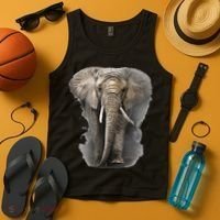 The Mountain African Elephant Tank Top thumb 4