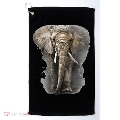 The Mountain African Elephant Golf Towel