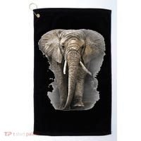 The Mountain African Elephant Golf Towel thumb 0