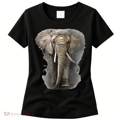 The Mountain African Elephant Women's T-Shirt