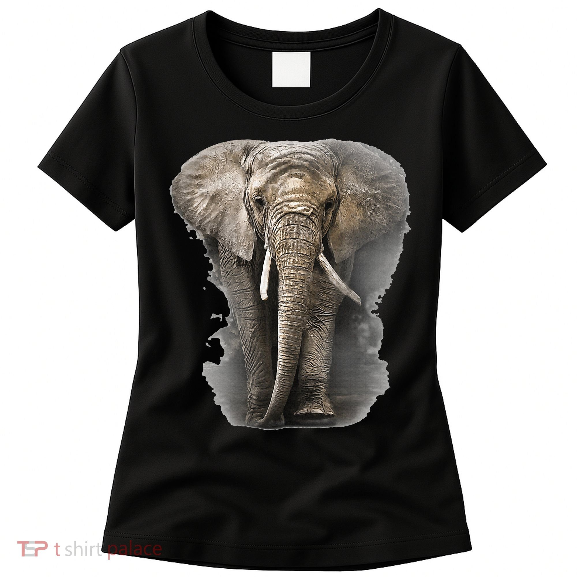 The Mountain African Elephant Women's T-Shirt