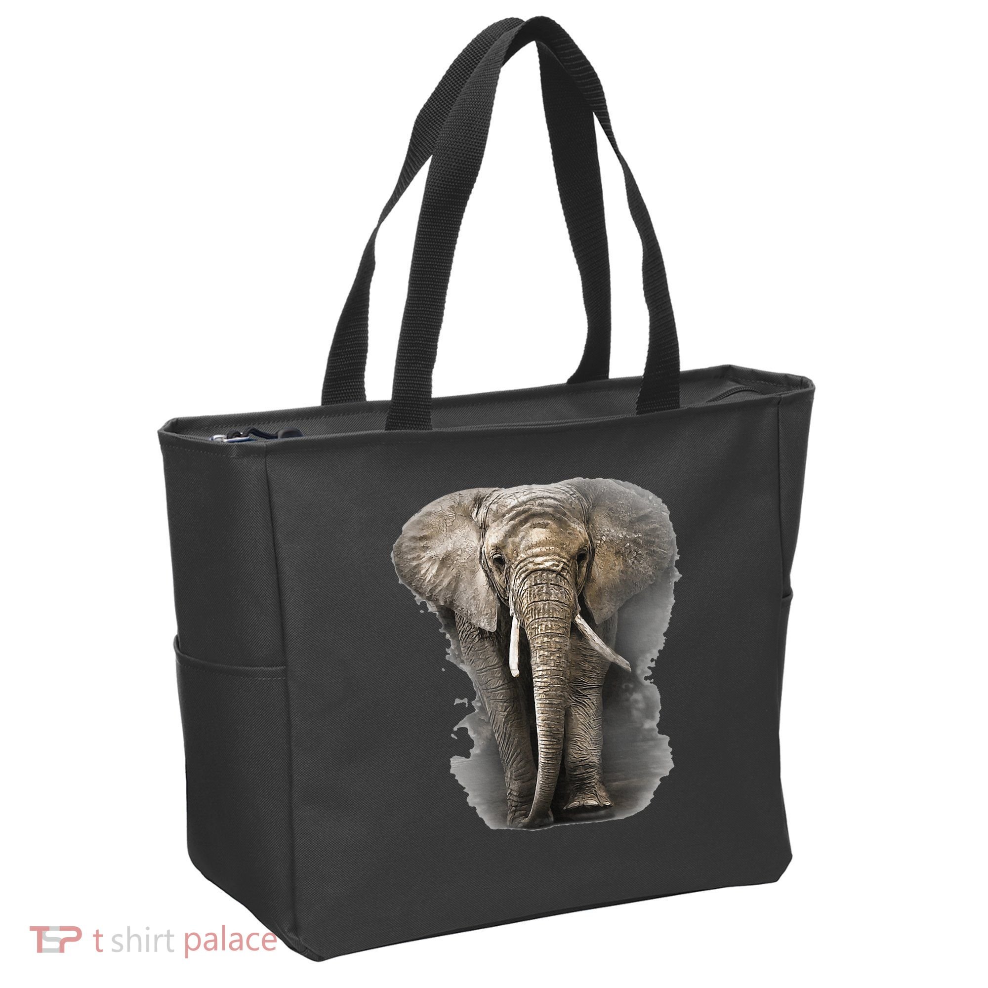 The Mountain African Elephant Tote Bag
