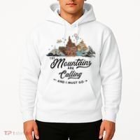 The Mountains Are Calling And I Must Go Rides Space Thunder Splash Adventure Hoodie thumb 2