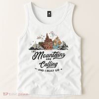 The Mountains Are Calling And I Must Go Rides Space Thunder Splash Adventure Tank Top thumb 2