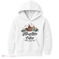 The Mountains Are Calling And I Must Go Rides Space Thunder Splash Adventure Kids Hoodie thumb 0