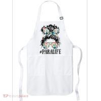 Teacher Messy Bun Paraprofessional Life Apron thumb 0