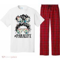 Teacher Messy Bun Paraprofessional Life Pajama Set thumb 0
