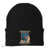 Tired Moms Book Club Coffee Chaos Chapters Funny Beanie thumb 0