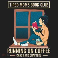 Tired Moms Book Club Coffee Chaos Chapters Funny Beanie thumb 2