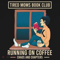 Tired Moms Book Club Coffee Chaos Chapters Funny Ornament thumb 1