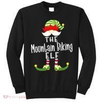 The Mountain Biking Elf Family Matching Group Christmas Sweatshirt thumb 0