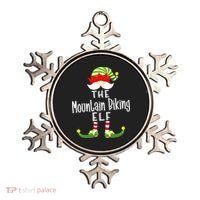 The Mountain Biking Elf Family Matching Group Christmas Ornament thumb 0