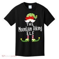 The Mountain Biking Elf Family Matching Group Christmas Kids T-Shirt thumb 0