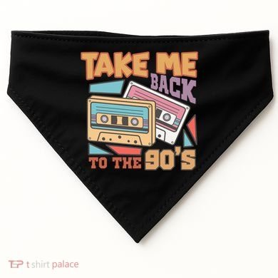 Take Me Back To The 90s USA-Made Doggie Bandana