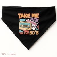 Take Me Back To The 90s USA-Made Doggie Bandana thumb 0