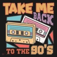 Take Me Back To The 90s Ornament thumb 1