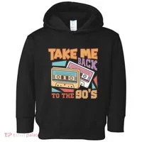 Take Me Back To The 90s Toddler Hoodie thumb 0