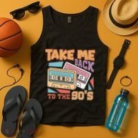 Take Me Back To The 90s Tank Top thumb 4