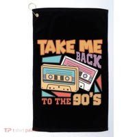 Take Me Back To The 90s Golf Towel thumb 0