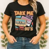 Take Me Back To The 90s Women's T-Shirt thumb 2