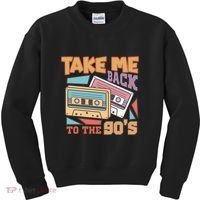 Take Me Back To The 90s Kids Sweatshirt thumb 0