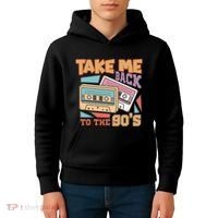 Take Me Back To The 90s Kids Hoodie thumb 4