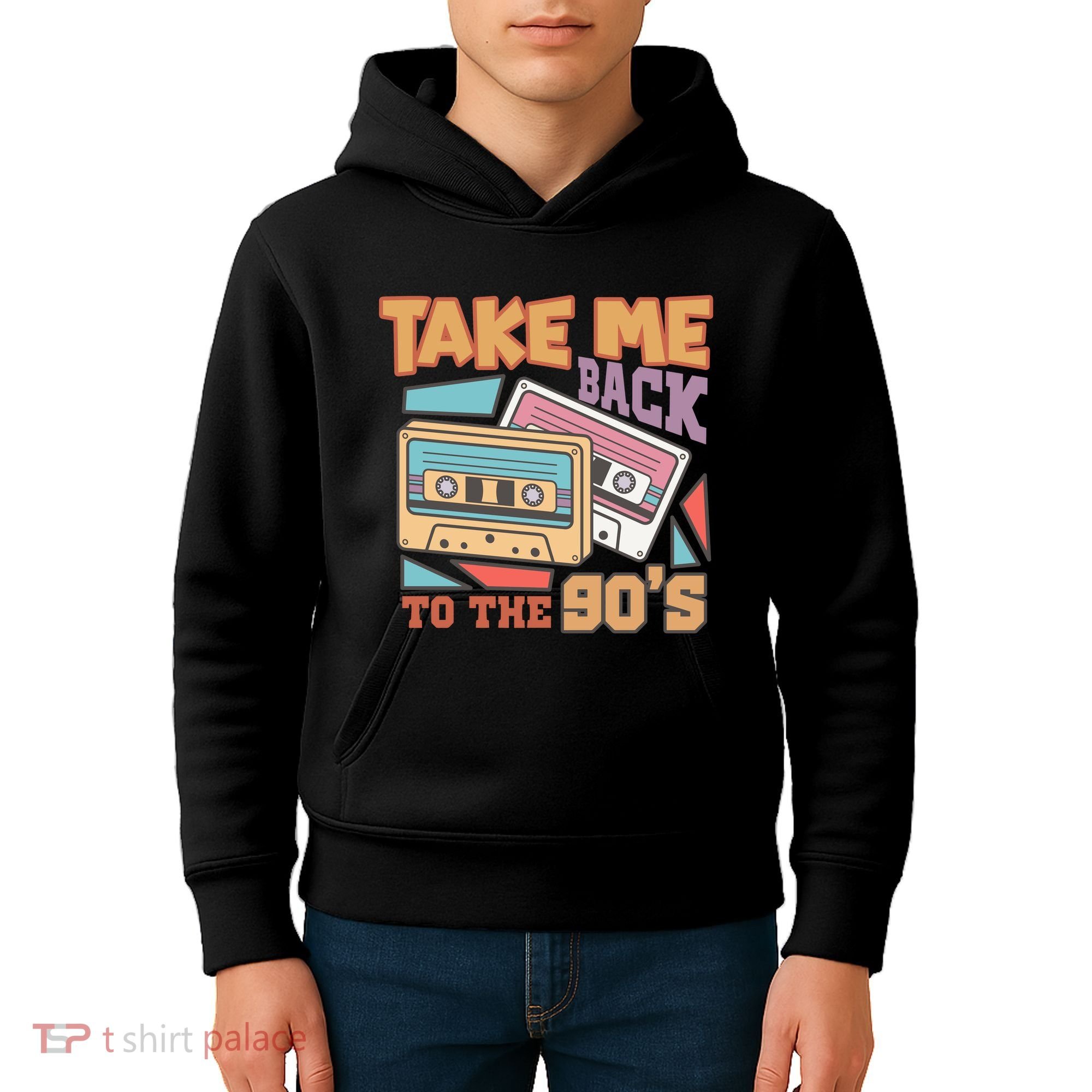 Take Me Back To The 90s Kids Hoodie