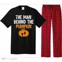 The Man Behind The Pumpkin Pregnancy Halloween Pajama Set thumb 0