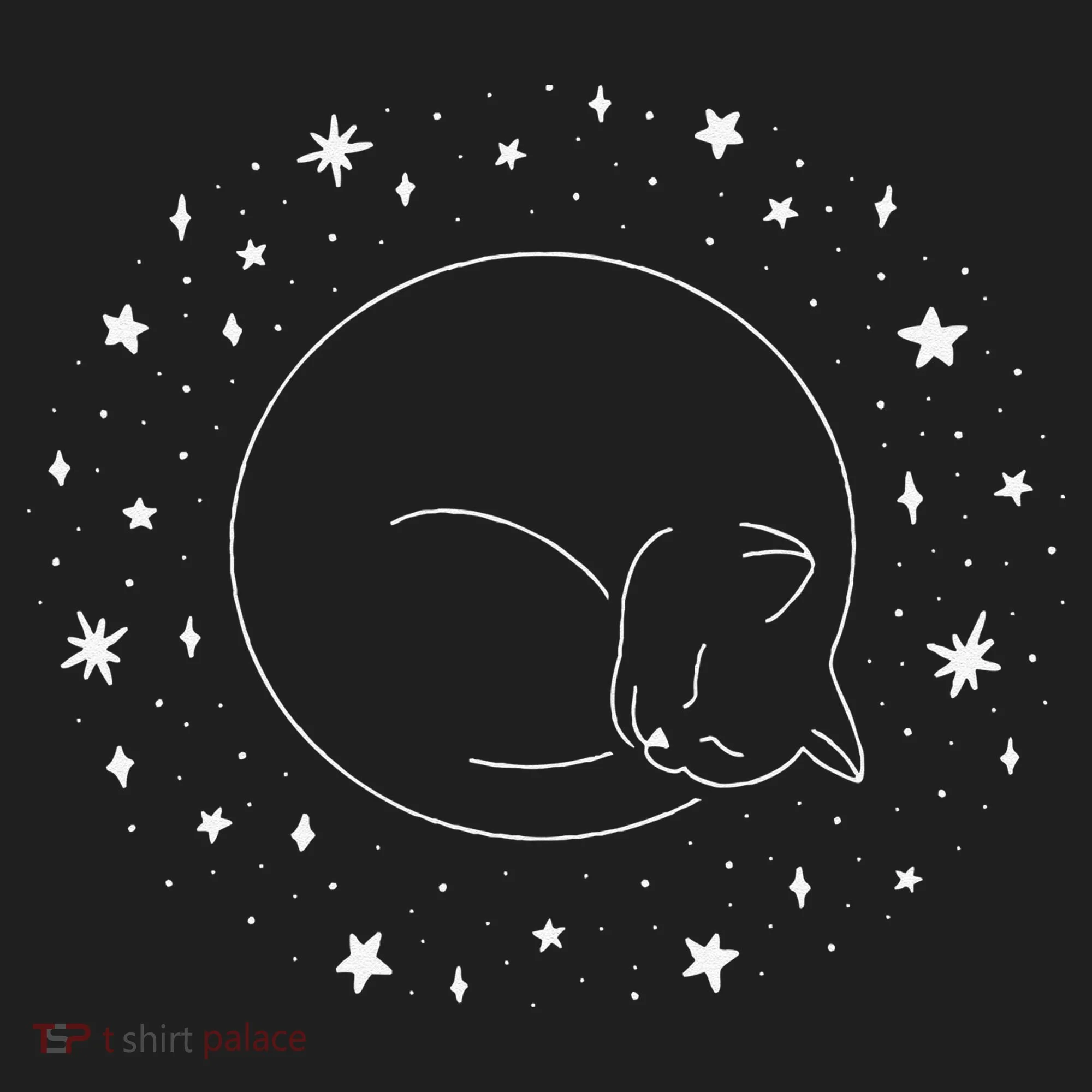 Threadless Midnightcoffee Black Cat Void Women's Sweatshirt