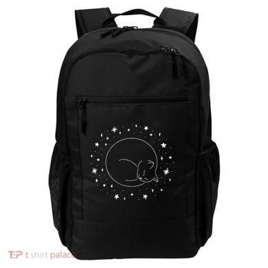 Threadless Midnightcoffee Black Cat Void Backpack