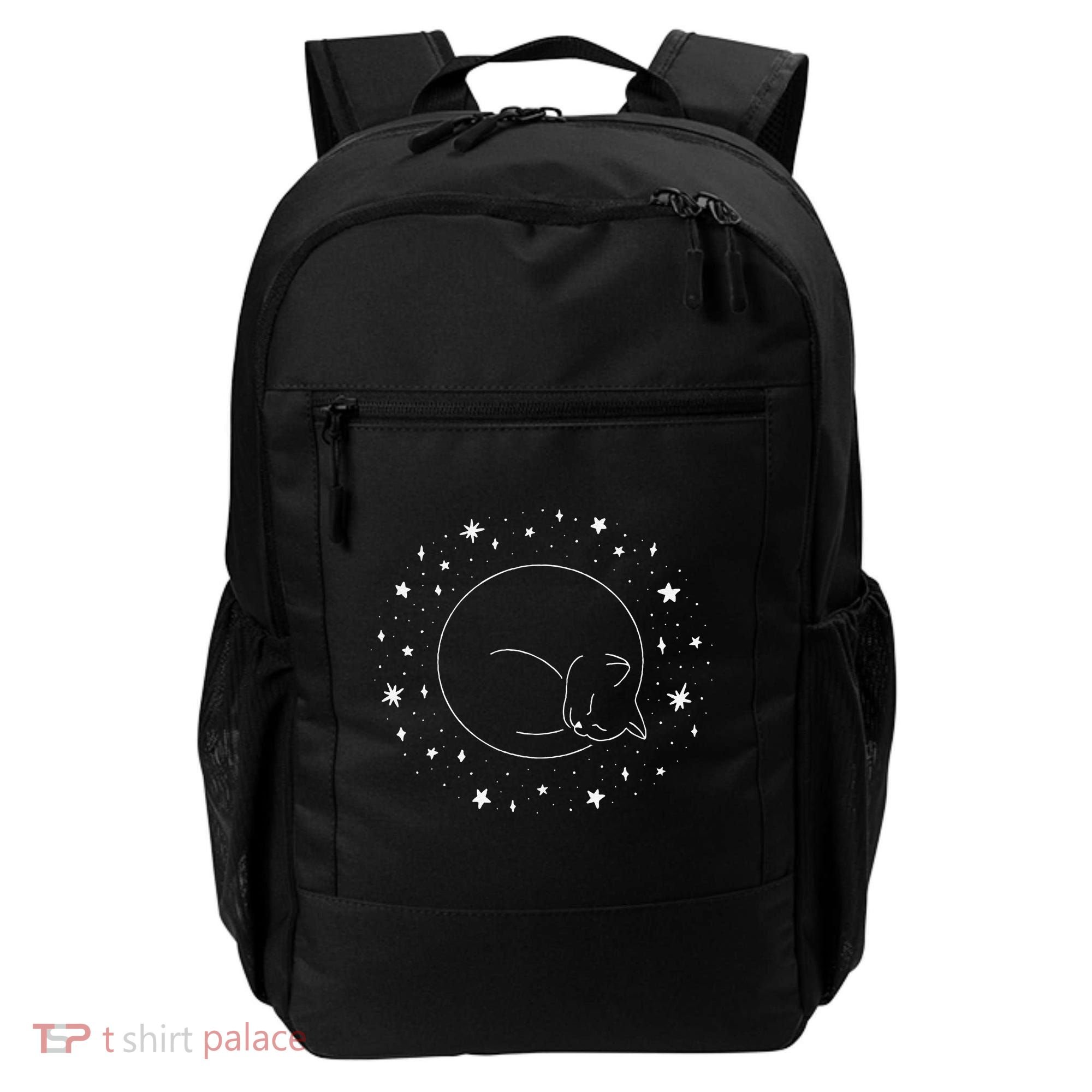Threadless Midnightcoffee Black Cat Void Backpack