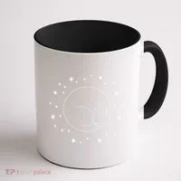 Threadless Midnightcoffee Black Cat Void Coffee Mug thumb 1