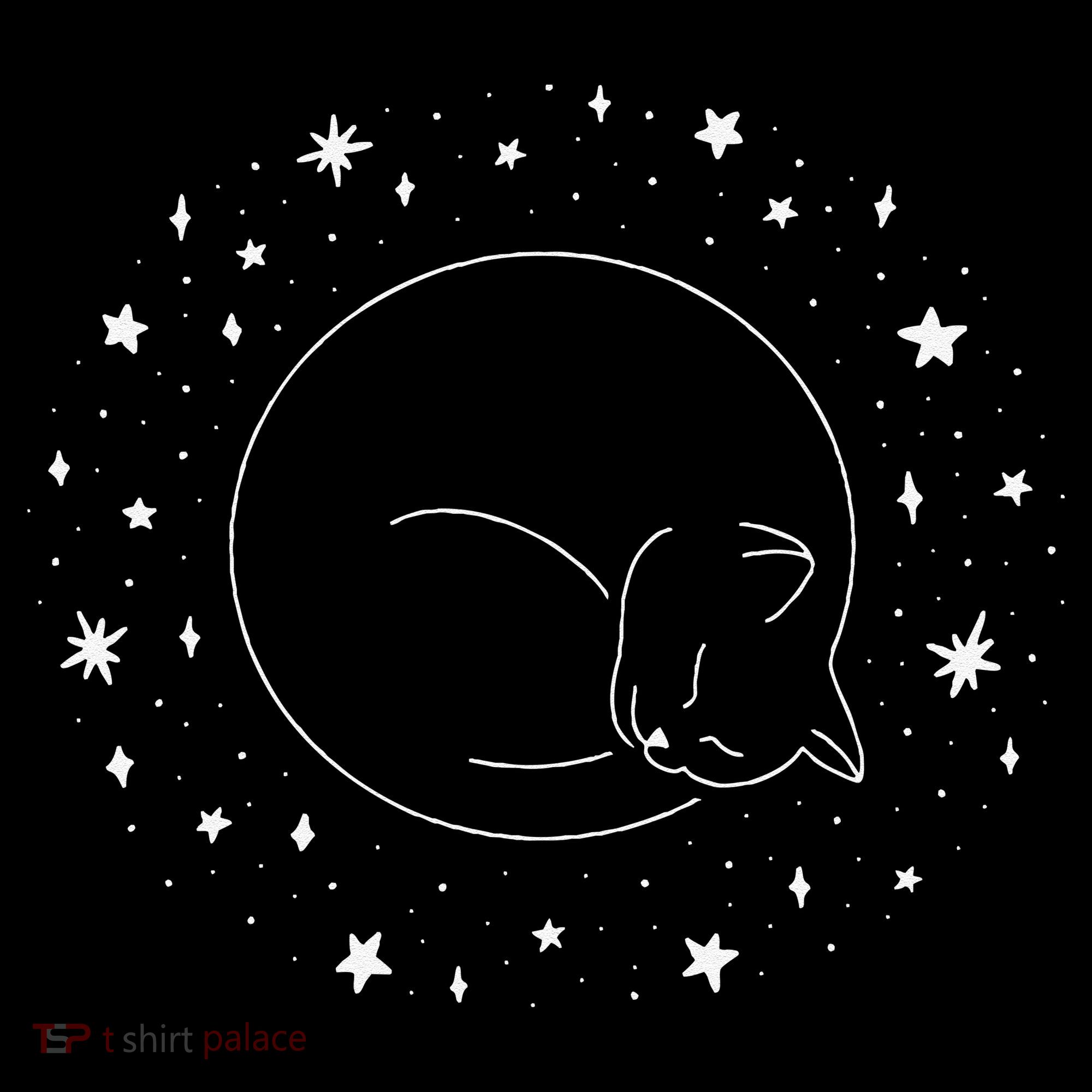 Threadless Midnightcoffee Black Cat Void Women's T-Shirt
