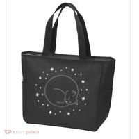 Threadless Midnightcoffee Black Cat Void Tote Bag thumb 3
