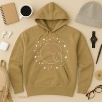 Threadless Midnightcoffee Black Cat Void Hoodie thumb 3