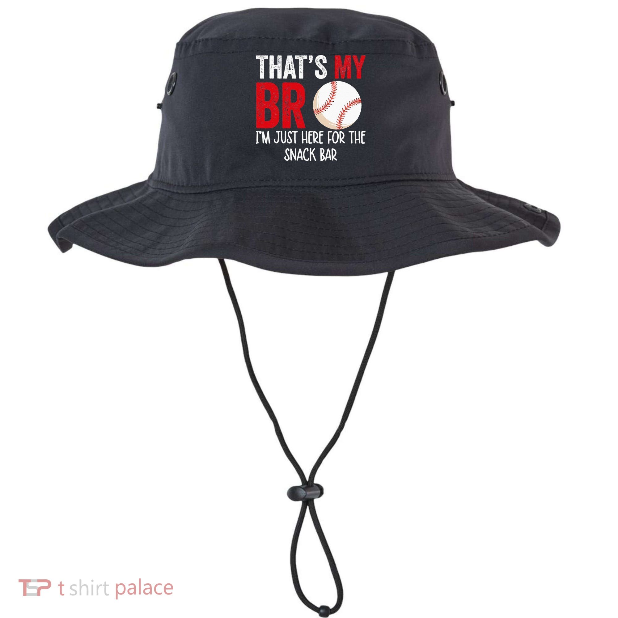 That's My Bro I'm Just Here for Snack Bar brother's Baseball Bucket Hat