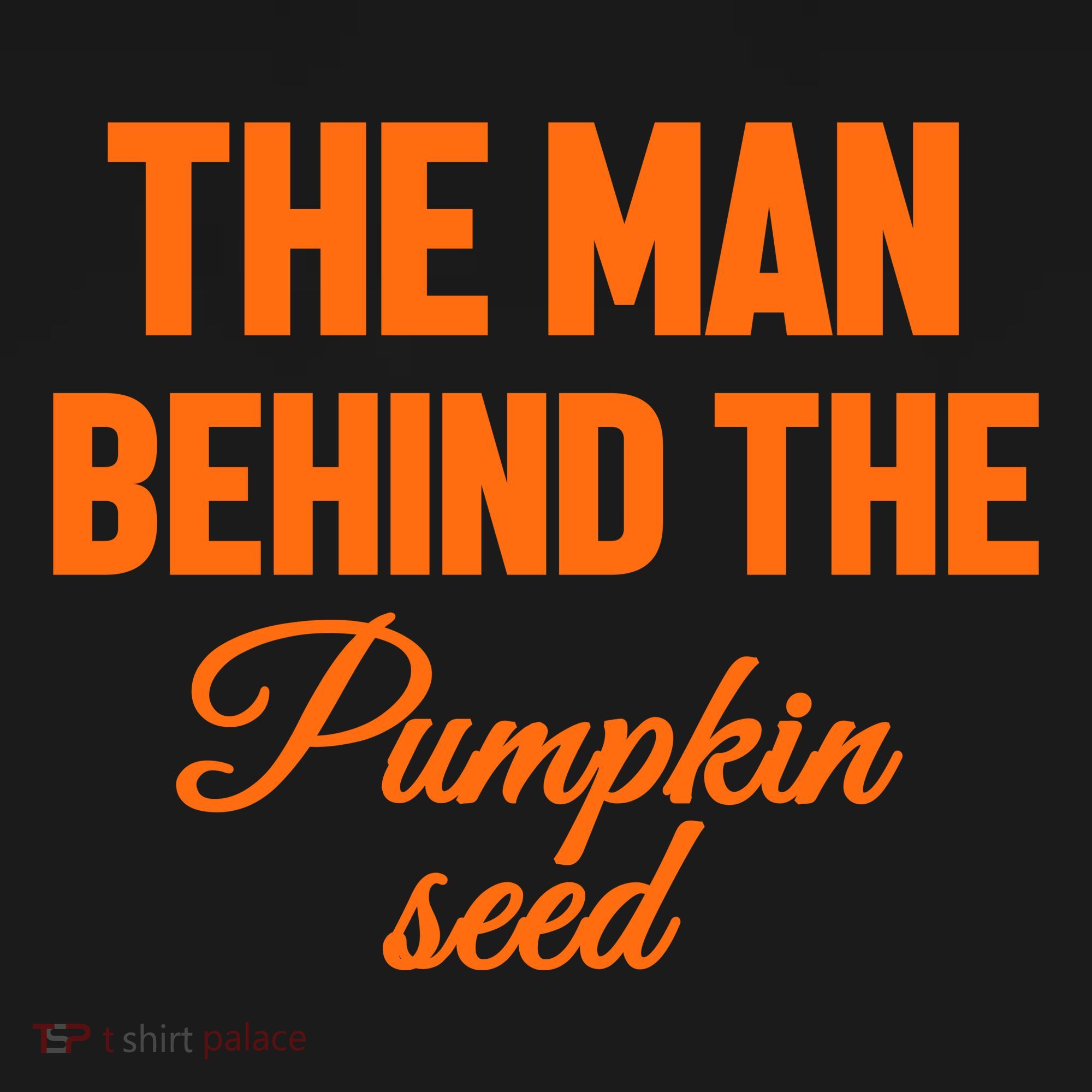 The Man Behind The Pumpkin Seed Halloween Pregnant Polo