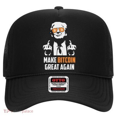 Trump Make Bitcoin Great Again Funny Maga Pro Trump Hat