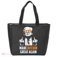 Trump Make Bitcoin Great Again Funny Maga Pro Trump Tote Bag thumb 0