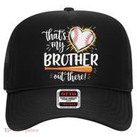 That's My Brother Out There Baseball Sister Hat thumb 0