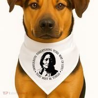 That Must Be Tough Immigrants Threatening Your Way Of Life USA-Made Doggie Bandana thumb 1