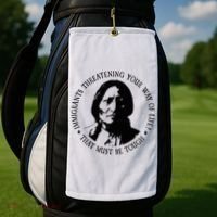 That Must Be Tough Immigrants Threatening Your Way Of Life Golf Towel thumb 2
