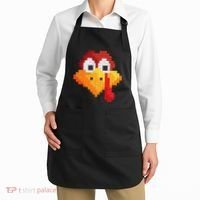 Thanksgiving Master Builder Turkey Face Building Blocks Apron thumb 2