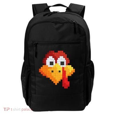 Thanksgiving Master Builder Turkey Face Building Blocks Backpack