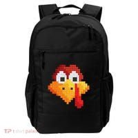 Thanksgiving Master Builder Turkey Face Building Blocks Backpack thumb 0